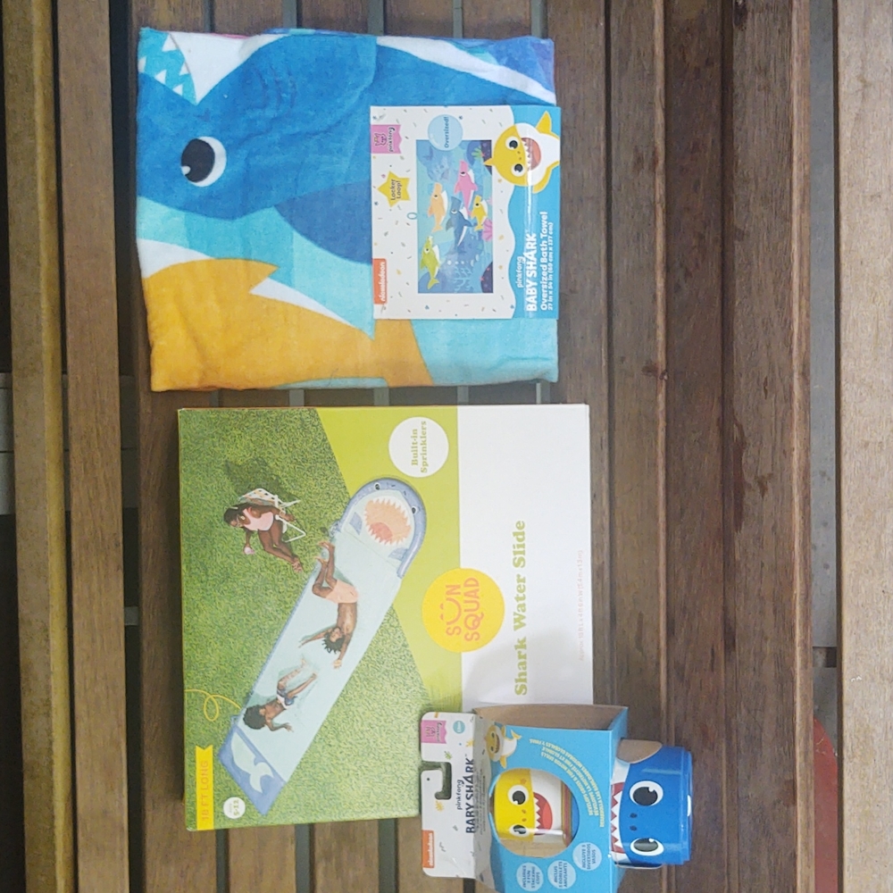 Shark Baby Shark Summer Bundle